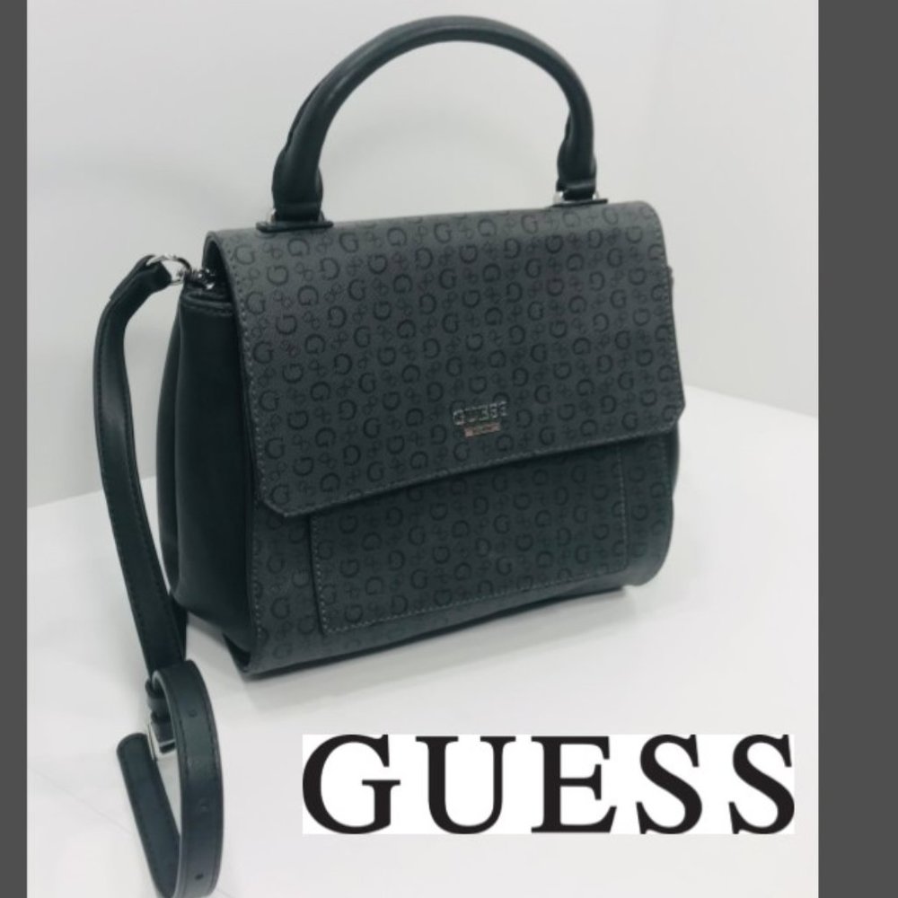 50% OFF Gray Guess Hand Bag classic with Logo